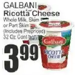 Food Universe Galbani ricotta cheese offer
