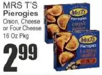 Food Universe Mrs t's pierogies offer