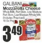 Food Universe Galbani mozzarella cheese offer