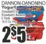 Food Universe Dannon-danonino yogurt offer