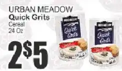 Food Universe Urban meadow quick grits cereal offer