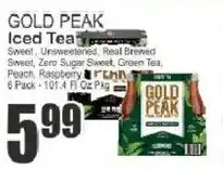 Food Universe Gold Peak Iced Tea offer