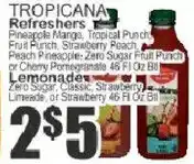 Food Universe Tropicana refreshers offer