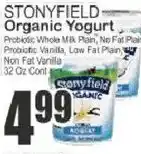 Food Universe Stonyfield organic yogurt offer