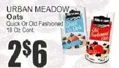 Food Universe Urban meadow oats offer