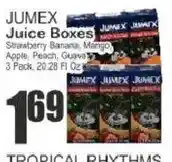 Food Universe Jumex juice boxes offer