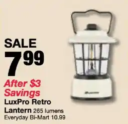 Bi-Mart LuxPro Retro Lantern offer