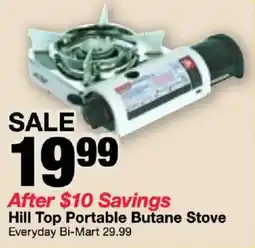 Bi-Mart Hill Top Portable Butane Stove offer