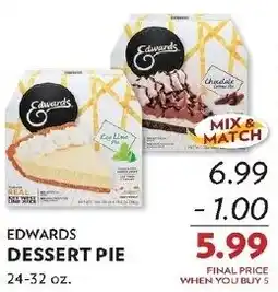 Reasors Edwards dessert pie offer