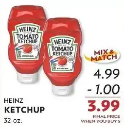 Reasors Heinz ketchup offer