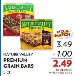 Reasors Nature Valley premium grain bars offer