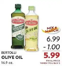 Reasors Bertolli olive oil offer