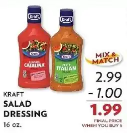 Reasors Kraft salad dressing offer