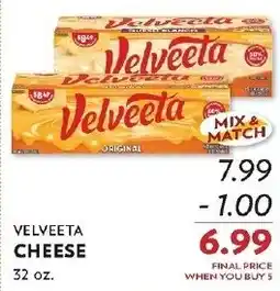 Reasors Velvetea cheese offer