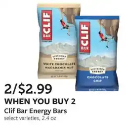 Fareway Clif Bar Energy Bars offer