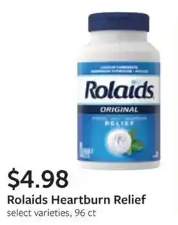 Fareway Rolaid Heartburn Relief offer