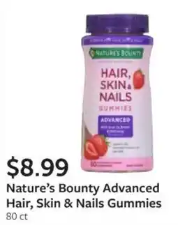 Fareway Nature's Bounty Advanced Hair, Skin & Nails Gummies offer