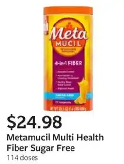 Fareway Metamucil Multi Health Fiber Sugar Free offer