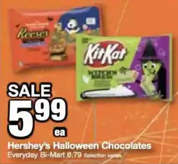 Bi-Mart Hershey's Halloween Chocolates offer