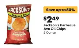 Grocery Outlet Jackson's Barbecue Avo Oil Chips offer