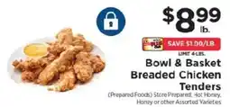 ShopRite Bowl & Basket Breaded Chicken Tenders offer