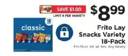 ShopRite Frito Lay Snacks Variety offer