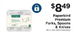 ShopRite Paperbird Premium Forks, Spoons & Knives offer