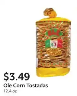 Fareway Ole Corn Tostadas offer