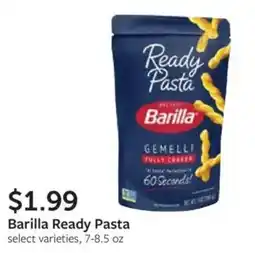 Fareway Barilla Ready Pasta offer