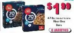 Super One Foods Fiber One Bars offer