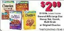 Super One Foods General Mills Cheerios offer