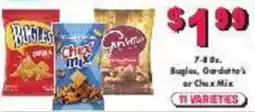 Super One Foods Bugles, Gardetto's or Chex Mix offer