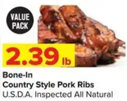 Shop 'n Save Bone-In Country Style Pork Ribs offer