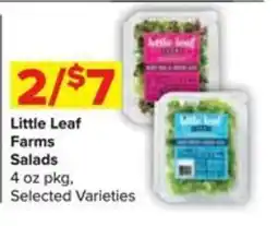 Shop 'n Save Little Leaf Farms Salads offer