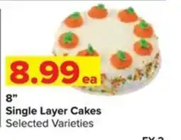Shop 'n Save Single Layer Cakes offer