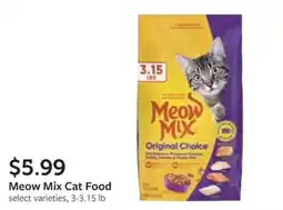 Fareway Meow Mix Cat Food offer