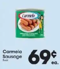 Price Rite Carmela Sausage offer