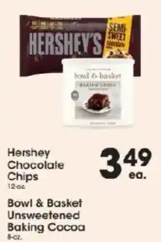 Price Rite Hershey chocolate chips offer