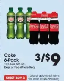 Price Rite Coke 6-Pack offer