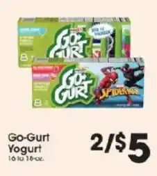 Price Rite Go-Gurt Yogurt offer