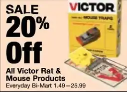 Bi-Mart Victor Rat & Mouse Products offer