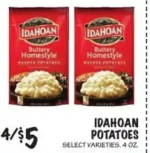 Foodarama Idahoan potatoes offer