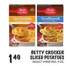 Foodarama Betty Crocker sliced potatoes offer