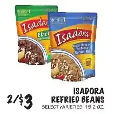 Foodarama Isadora Refried Beans offer