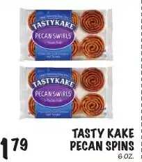 Foodarama Tastykake pecan swirls offer