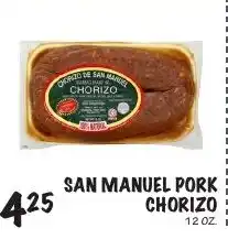 Foodarama San Manuel pork chorizo offer