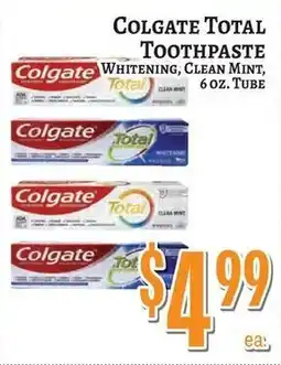 Trade Fair Supermarket Colgate total toothpaste offer