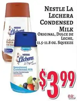 Trade Fair Supermarket Nestle La Lechera condensed milk offer