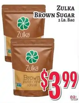 Trade Fair Supermarket Zulka brown sugar offer