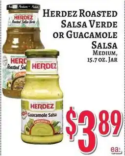 Trade Fair Supermarket Herdez roasted salsa verde or guacamole salsa offer